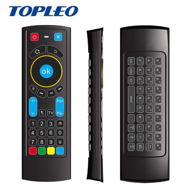 De 6-as van CR3 2.4G rf BT programmeerbare slimme universele het toetsenbordafstandsbediening over lange afstand van TV