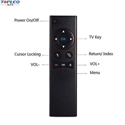 MX6 de draagbare Muis van de het Controlemechanismelucht van 2.4G Draadloze Verre met USB 2,0 Ontvanger voor Slimme Minipc HTPC van TV